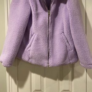 Sherpa jacket, size L, women, Worn once